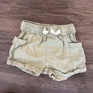 Little Planet, Carters, 6 Month Khaki Shorts, worn once